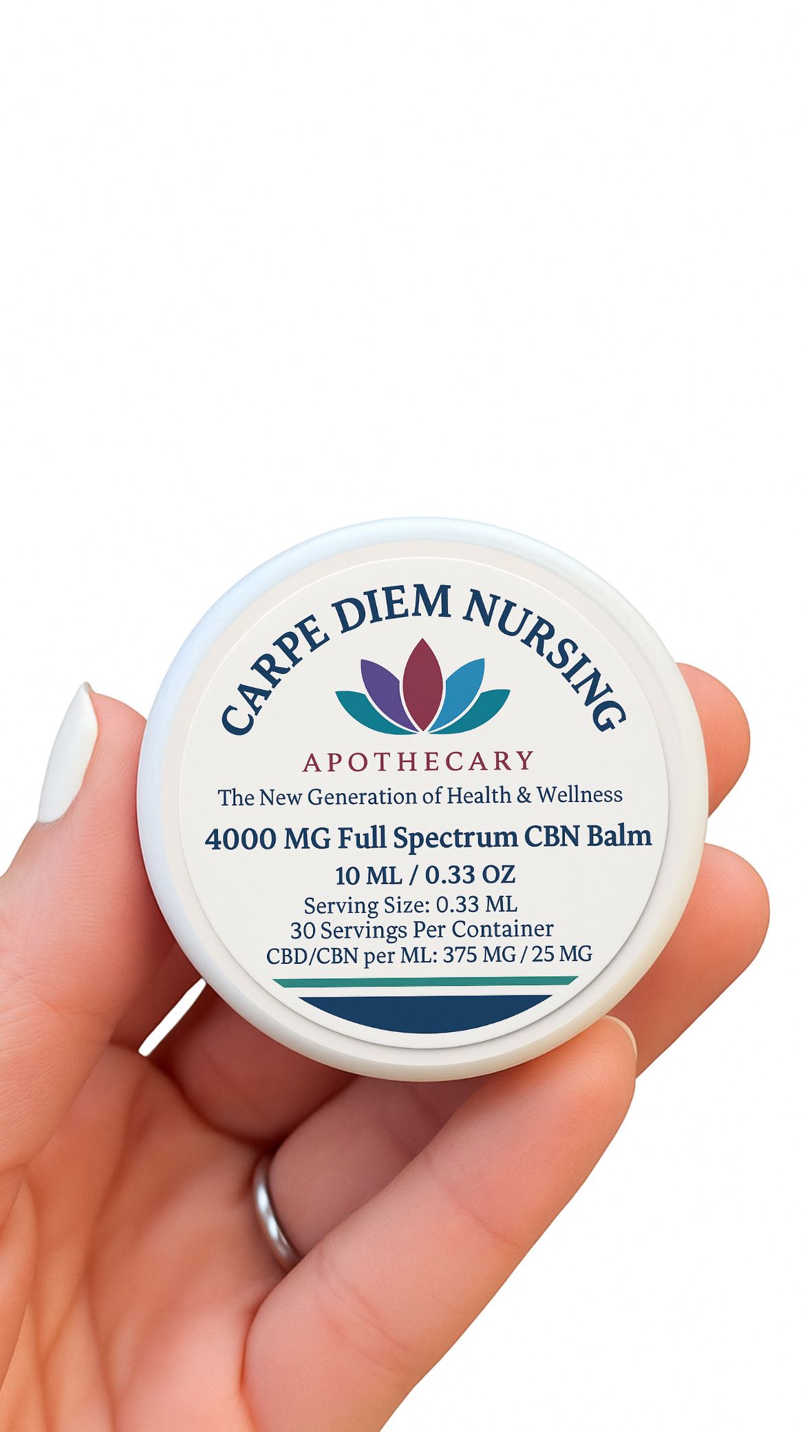 Full Spectrum CBN Balm – 4000 MG (10 ML / 0.33 OZ)