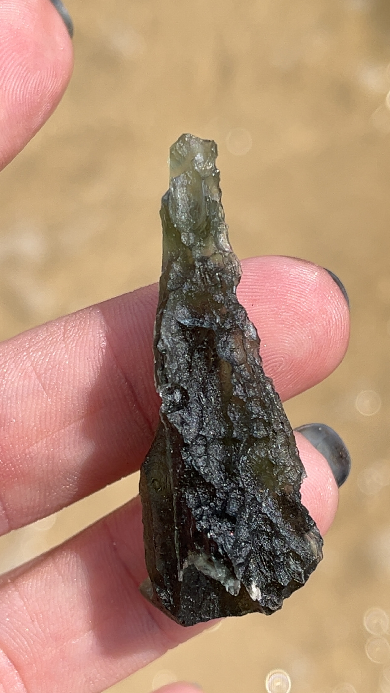 Moldavite- 5.5 g Chlum